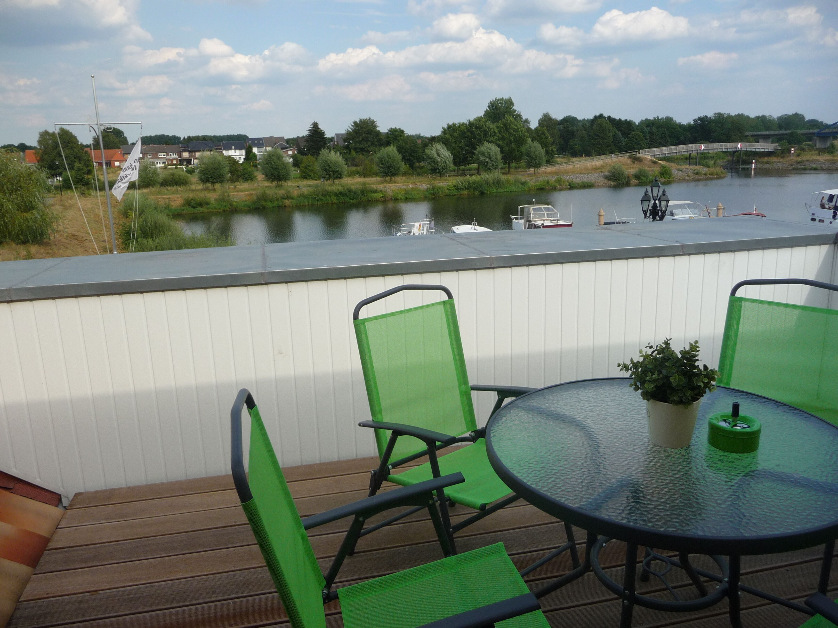 Ihr Blick von der Dachterrasse