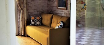 Lone-standing vacation home on forest edge w/ large property & 2 patios