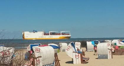 Apartment 54 ° North - large and lovingly furnished in a quiet location