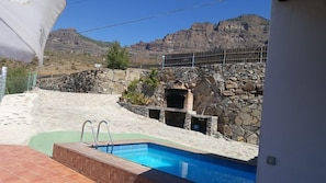 Outdoor pool - Rural House of Perera with private pool for 4 people (San Bartolomé de Tirajana)