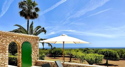 ES SERRAL - villa with private pool, terrace, garden and sea views FREE WIFI