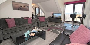 Smart-TV, Videospiele, DVD-Player, Musikbibliothek