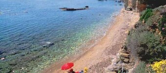 Panoramic leilighet i villa 2 skritt fra havet
