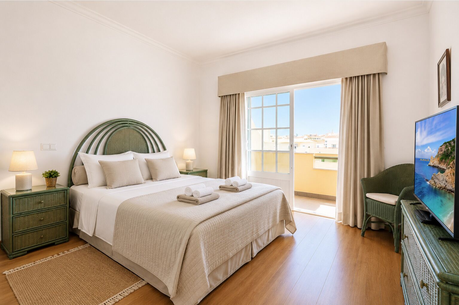 8 Schlafzimmer, Zimmersafe, Bügeleisen/Bügelbrett, Reisekinderbett