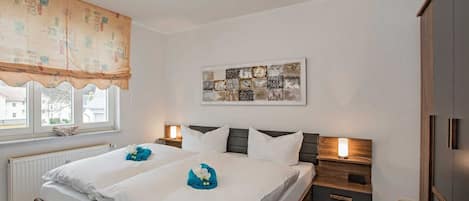 1 habitación y ropa de cama