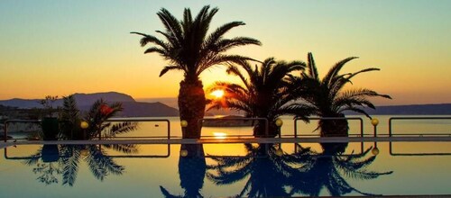 Crete Thea Beachfront Escape With Pool & SeaViews