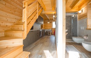 Interior - Superb hut in Val di Ledro to immerse yourself in nature. (Molina di Ledro)