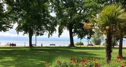Seenahe Ferienwohnung in FN-Fischbach, 70 qm, mit eigenem Gartenbereich