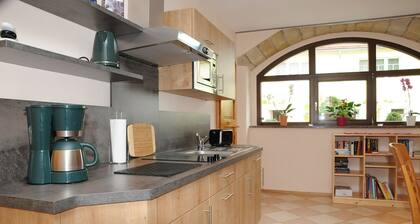 Fewo "Bauernstube" mit Pool und Saunanutzung auf restauriertem 3 Seitenhof