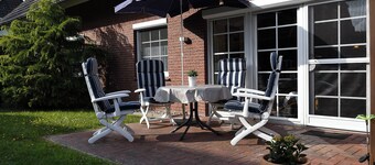  single-storey quiet apartment with garden in a central location of Greetsiel