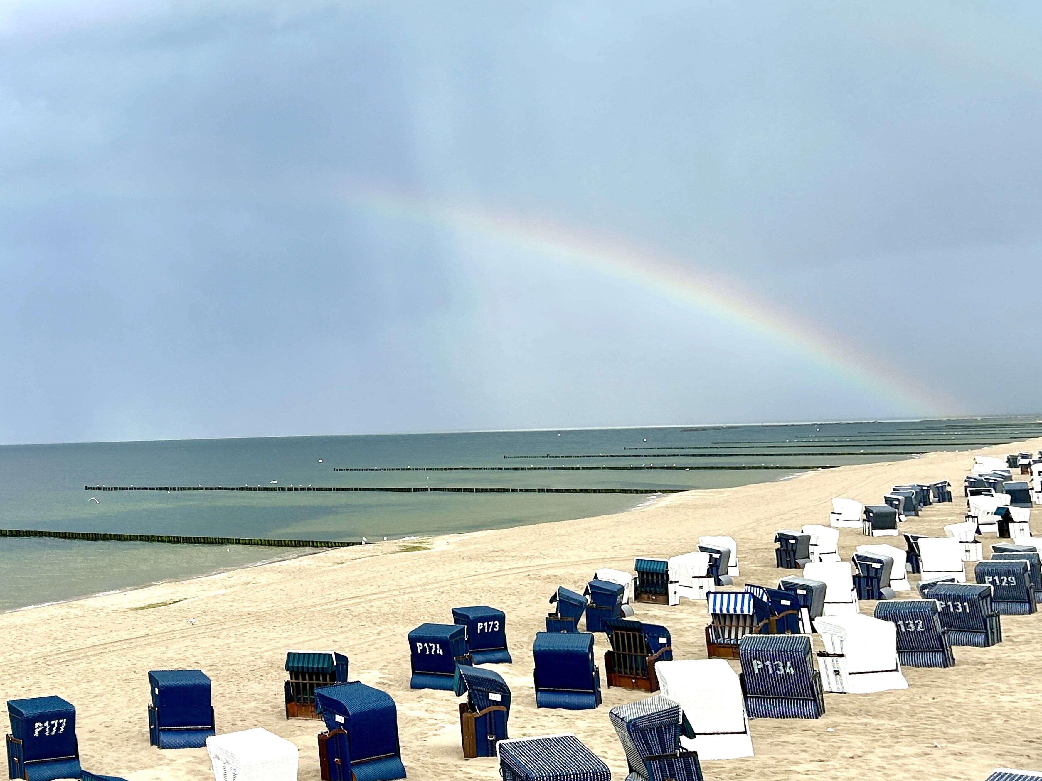 Beach nearby, sun-loungers