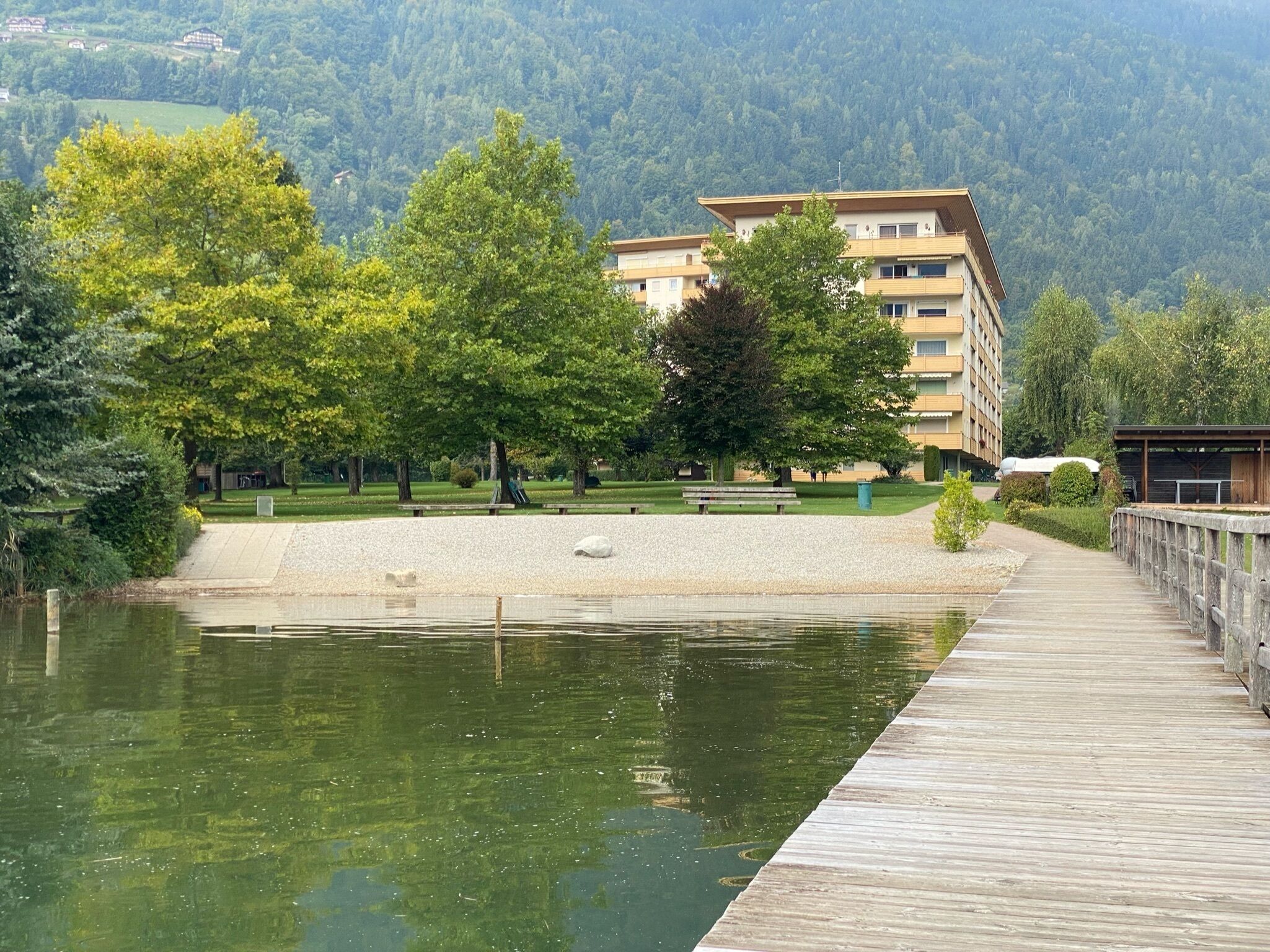 Enceinte de l’hébergement
