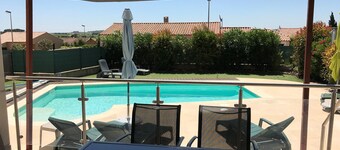 Villa With Private Pool In The Village Of Margon In Heart Of Wine Making Region