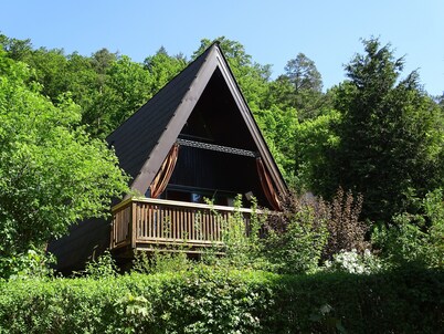 Pure nature: bright comfort house between bathing lake and forest, with a sunny XXL loggia