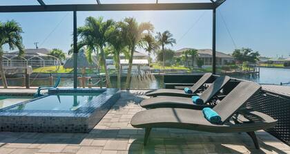 Enjoy your family time at spacious Villa Alica with Pool, Spa & Outdoor Kitchen