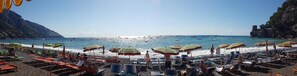 Sun loungers, beach towels