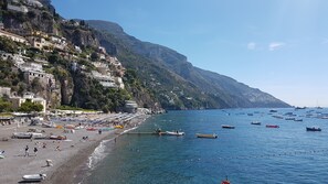 Sun loungers, beach towels