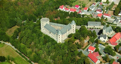 Haus am Wald, you live in a small village with 380 inhabitants.