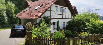 Haus am Wald, you live in a small village with 380 inhabitants.