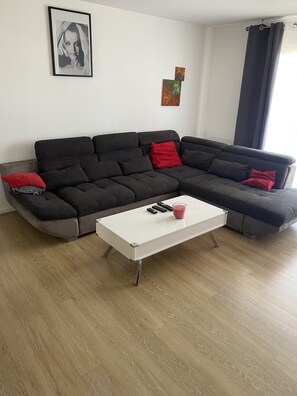 Télévision, lecteur de DVD, livres, médiathèque