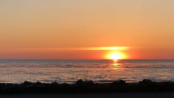 Tæt på stranden, liggestole