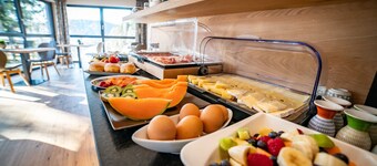 New apartment hotel **** with mountain views, sauna, bike room, WiFi & parking