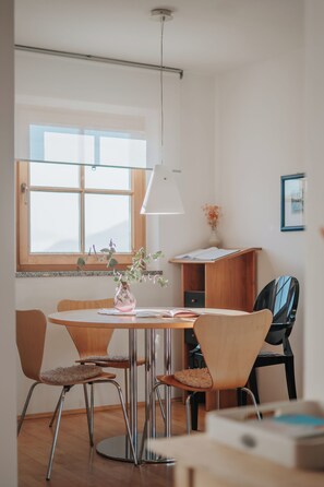 Dining - Quiet, very sunny location with phenomenal views over Merano and the surrounding area. (Hafling)