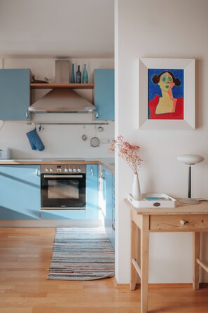 Fridge, oven, stovetop, coffee/tea maker - Quiet, very sunny location with phenomenal views over Merano and the surrounding area. (Hafling)