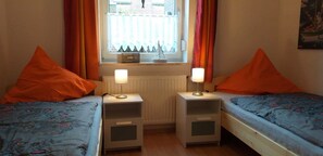 2 chambres, lit parapluie, Wi-Fi