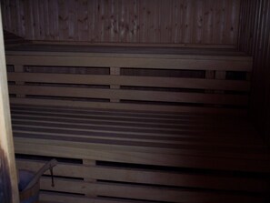 Sauna - Central apartment at the bike arena, ski carousel and bobsleigh run (Winterberg)