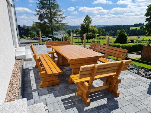 Ferienhaus Victoria - mit Kamin in Frauenwald am Rennsteig