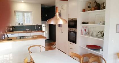 Holiday house by the river with large grounds in absolute calm.