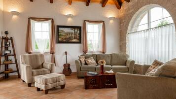 TV, fireplace, DVD player, table tennis