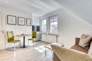 Living area - Schmidt-each other apartment 9 (Norderney)