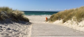 Apartment for 2 to 4 - only a few steps from the Baltic Sea