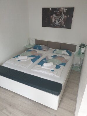 1 soverom, strykejern/-brett, wi-fi og sengetøy