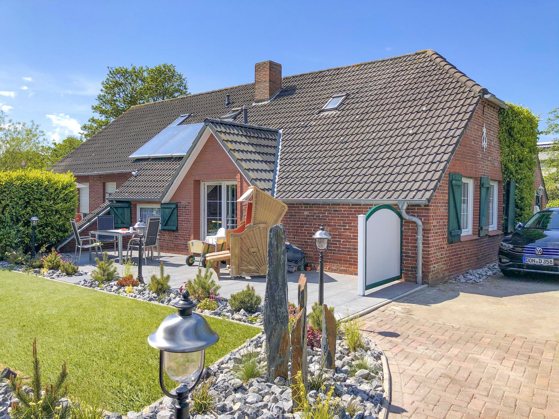 Friesenkate mit offenem Kamin und Sauna - ca.  1 km zur Nordsee -