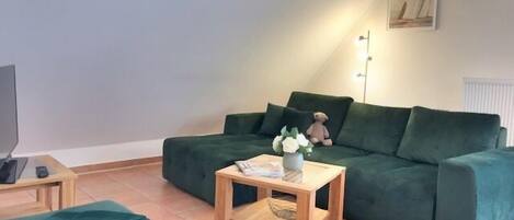 TV, lettore DVD, videoteca, impianto stereo