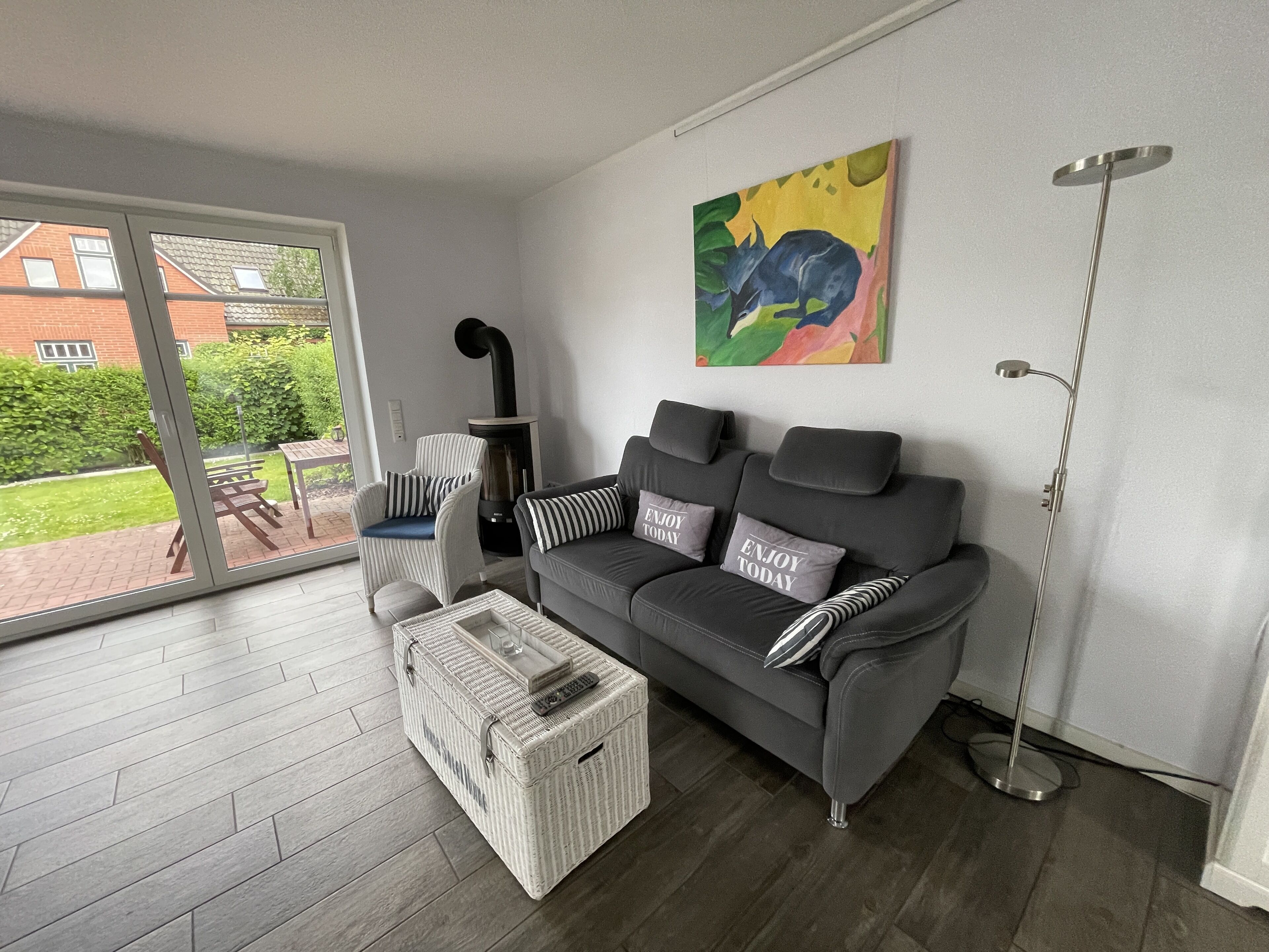 Feel-good bungalow, free WiFi, infrared cabin & fireplace incl.  