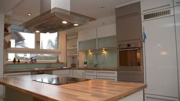 Kühlschrank, Ofen, Herdplatte, Geschirrspüler