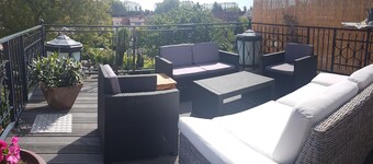 Charming holiday apartment on the Lindenhof in Garz on Rügen
