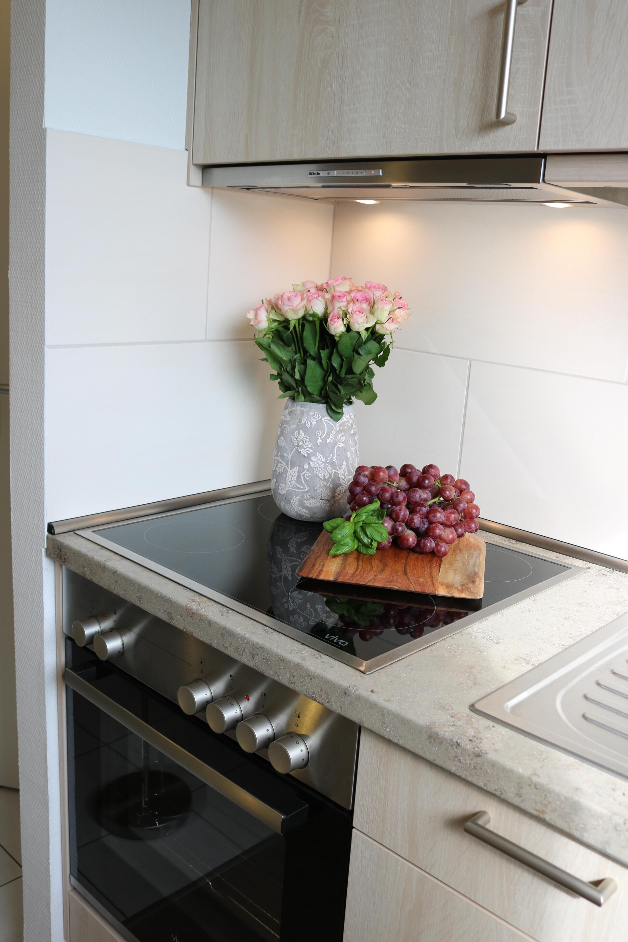 Kühlschrank, Ofen, Herdplatte, Geschirrspüler