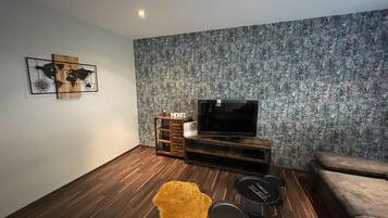 Fernseher, DVD-Player, BĂŒcher