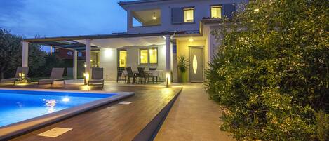 Alberca al aire libre