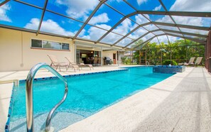 Beheizter Pool