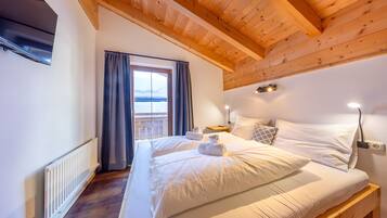 3 soverom, strykejern/-brett, reiseseng for barn og wi-fi