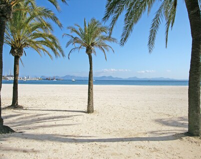 Detached finca, private pool, panoramic view, terrace with shadow, Internet,