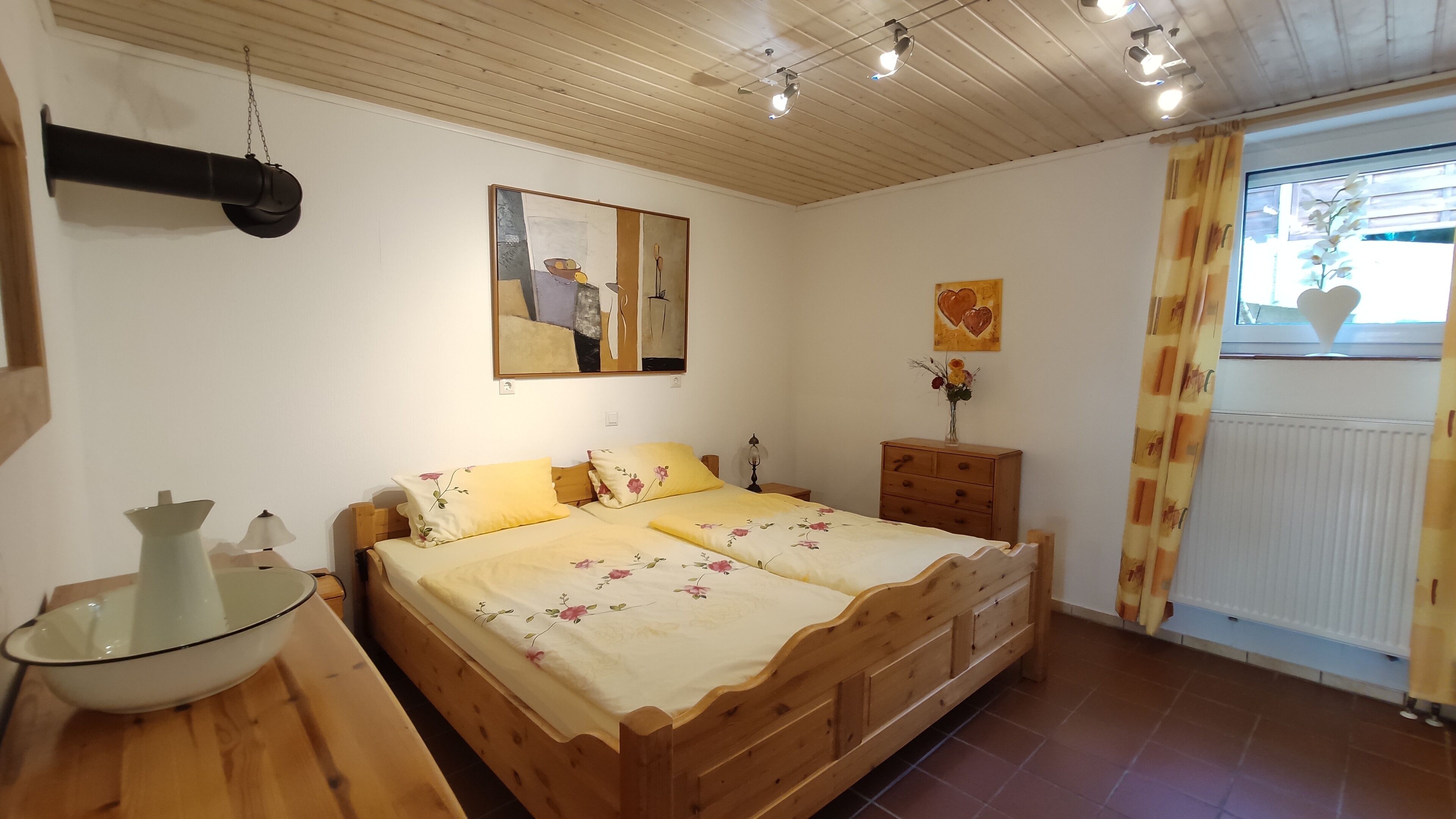 Idyllic Condo / Wanderreitstation with conservatory and private courtyard