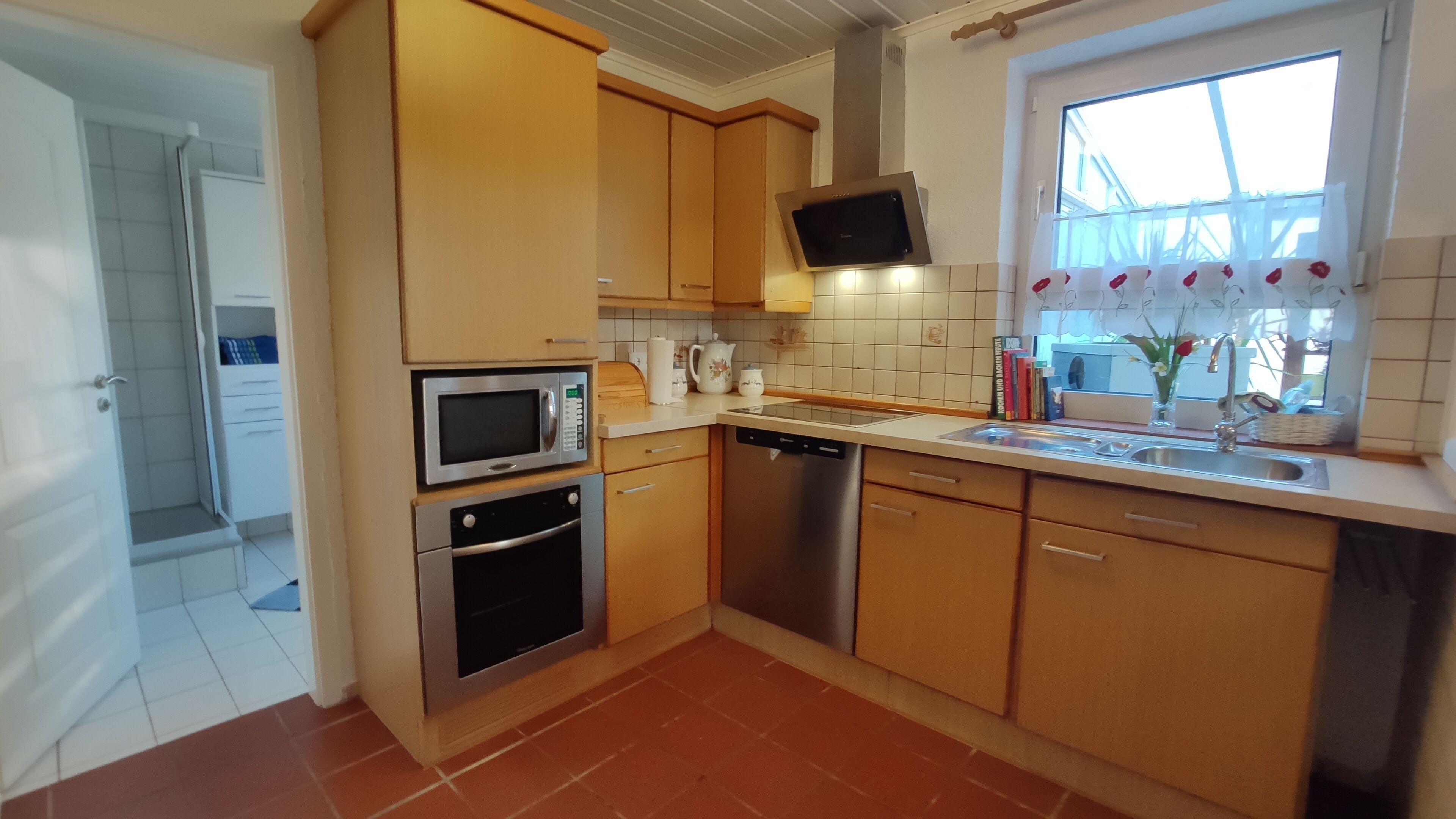 Idyllic Condo / Wanderreitstation with conservatory and private courtyard