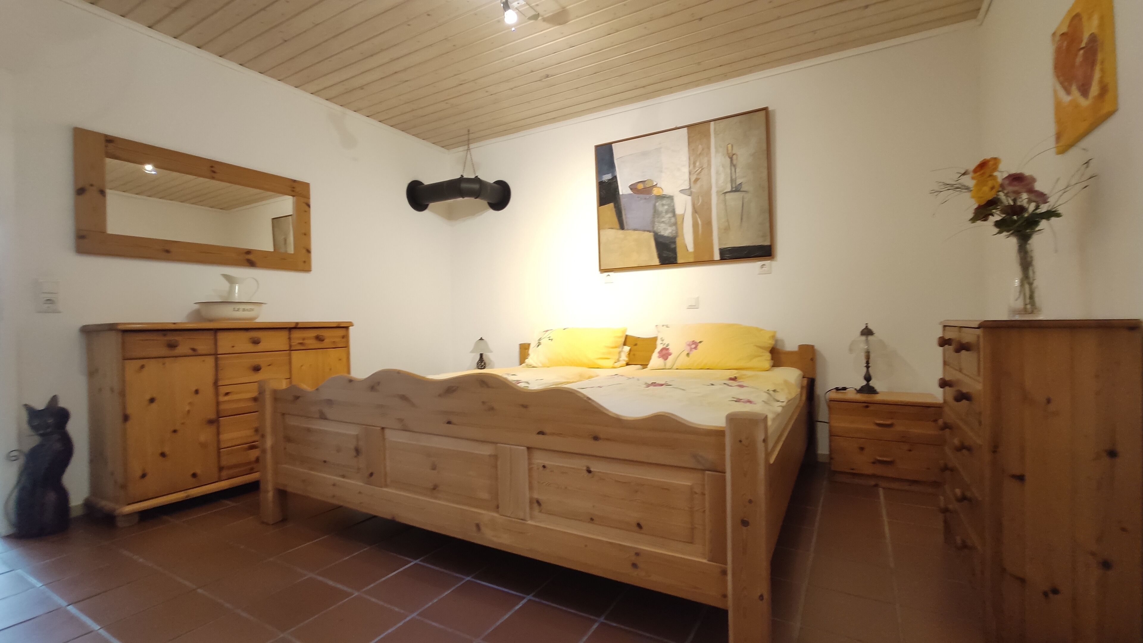 Idyllic Condo / Wanderreitstation with conservatory and private courtyard